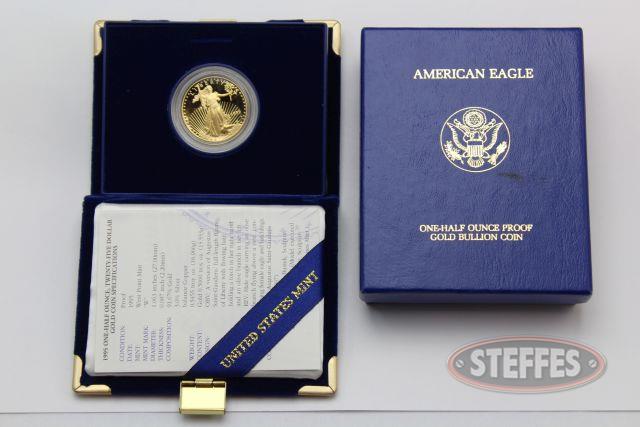 1995-W Proof Twenty Five Dollar Gold Eagle